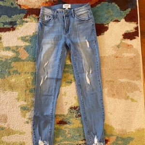 Evidnt Skinny Jeans with Ripped Details